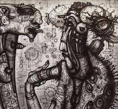 KD Matheson - A.B. Drawing - 2006 - Detail