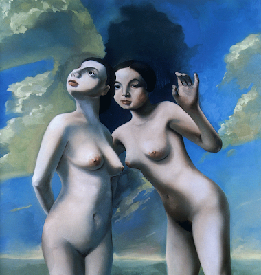 Gavin Tremlett - In the open (detail) - oil on canvas - 183x275 cm - 2004@Royal Academy.org.uk
