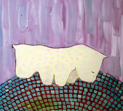 Norman O'Flynn - Just so 13 - oil on board - 2005
