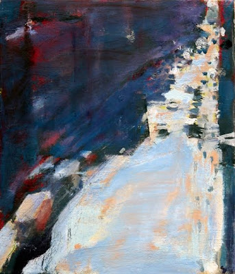 David Kapp - Broadway South - oil on linen - 14x12 in - 2010