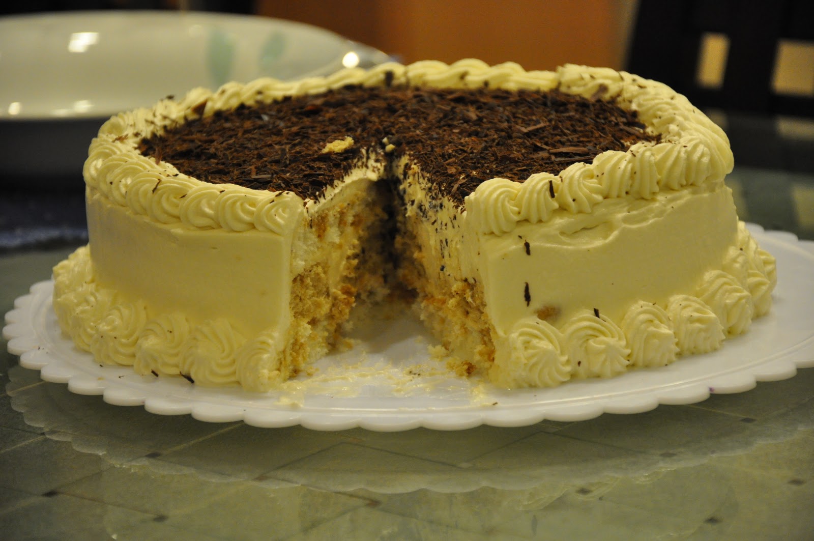 Jyotsna's World Tiramisu Cake.. the Best of Both Worlds....
