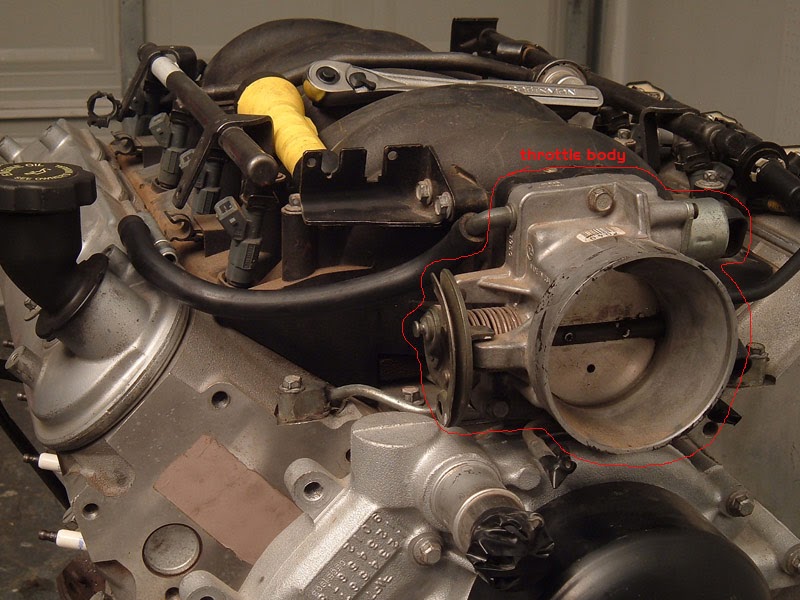 Zigz Auto Notes LS1 Part 2 Throttle Body Removal