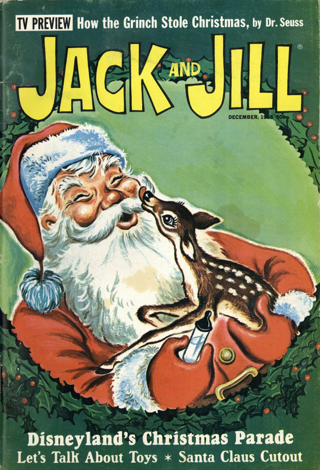 Vintage Disneyland Tickets Jack and Jill Magazine December 1966