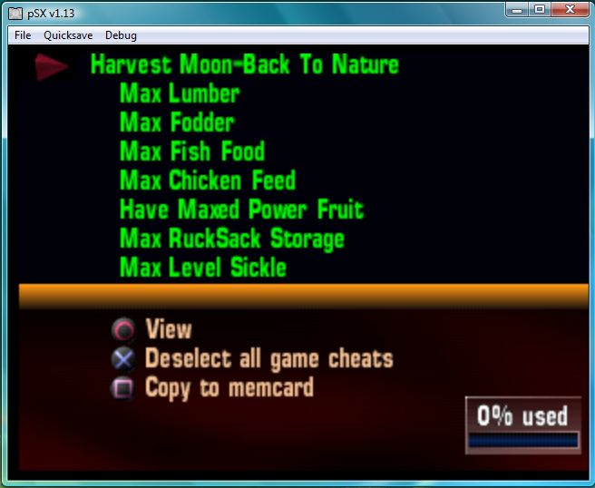 Gratis Cheat Harvest Moon Back To Nature Lengkap Android