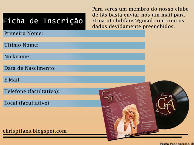 Ficha de Inscrição