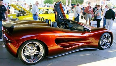 Exotic Cars of Red Scorpion HHO