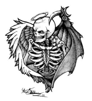 Death Angel Tattoo by operatingthetan