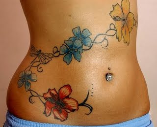 Beautiful Flower tattoo Style