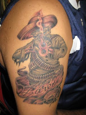 If I see this Arm Tattoo design I think that he likes 