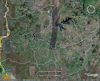 zona de pesca de tarariras en uruguay - america del sur