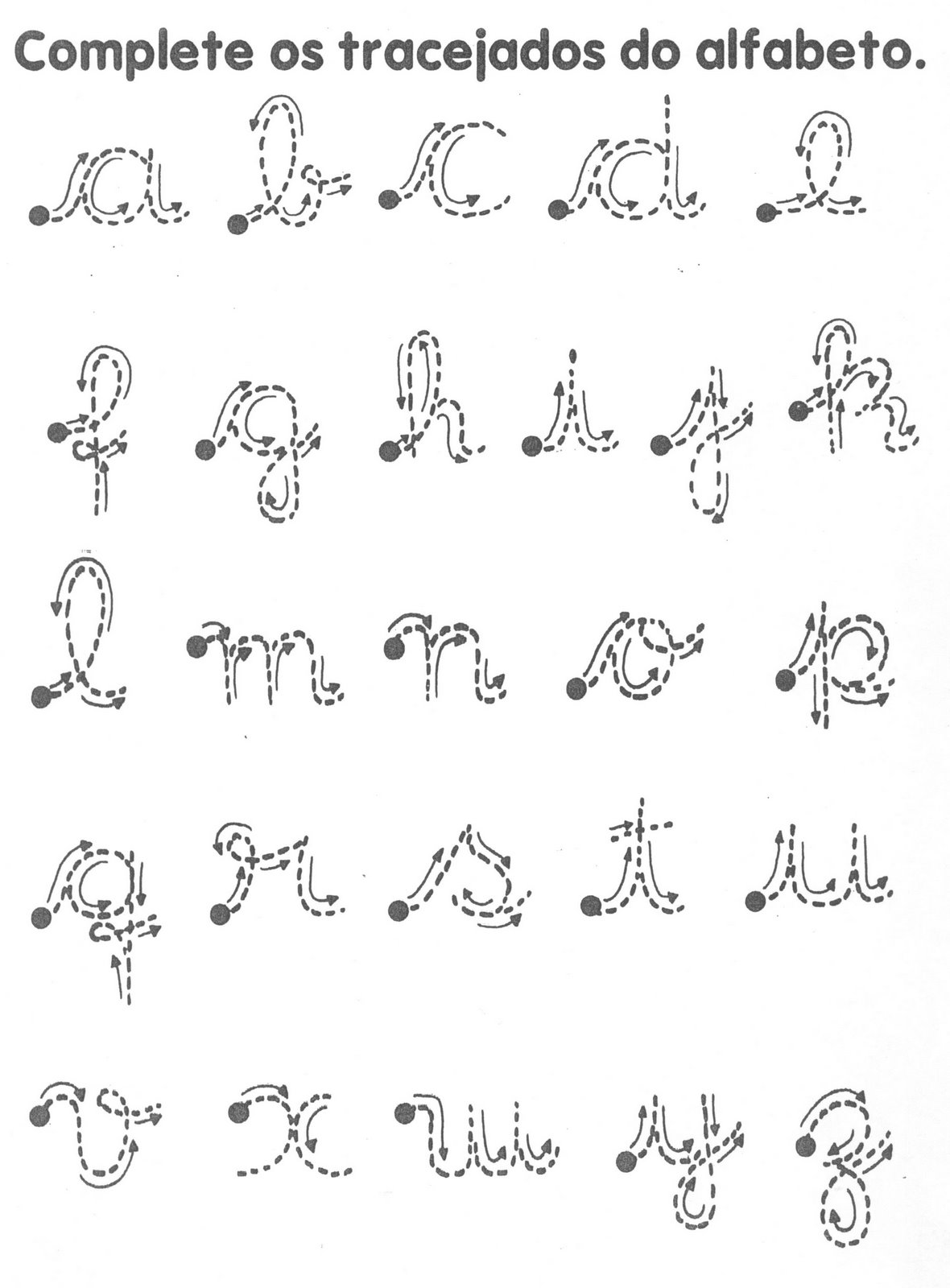 DE LETRAS DE IMPRENTA de letras de imprenta: