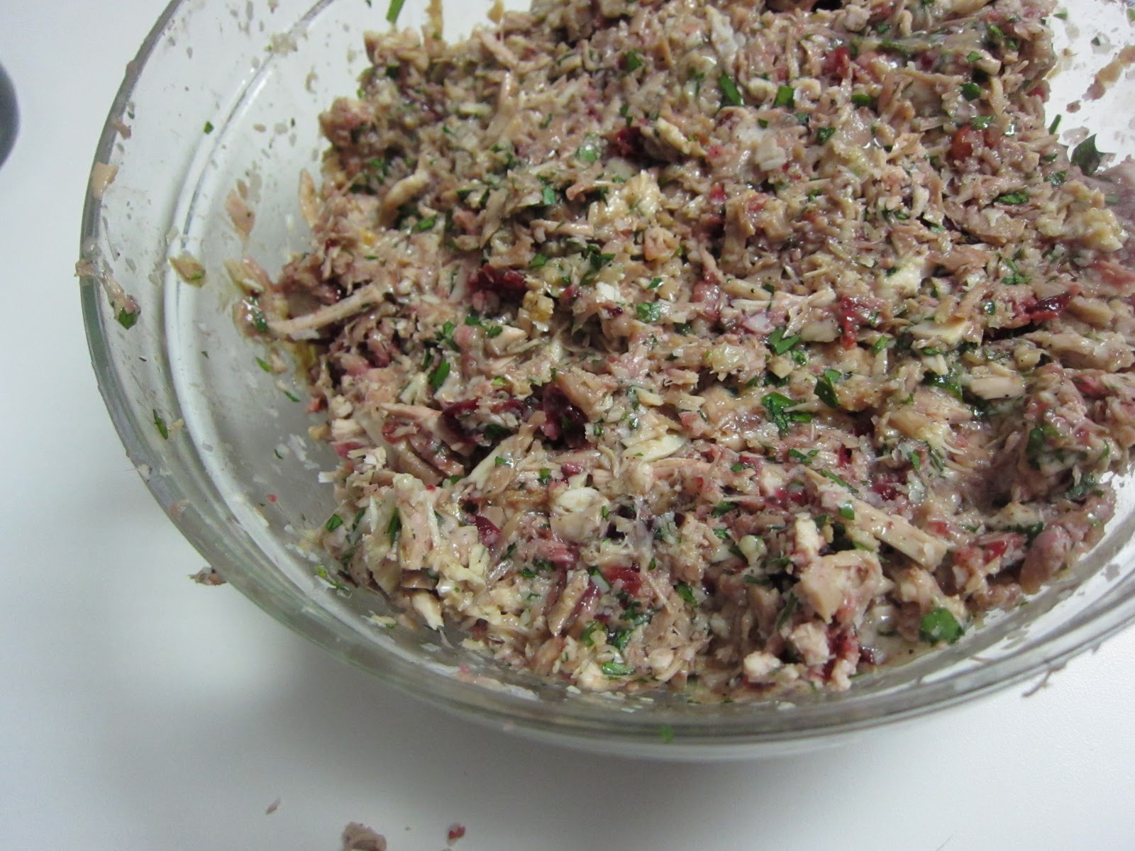 The Saucy Kitchen Thanksgiving ReMix Turkey Cranberry Ravioli