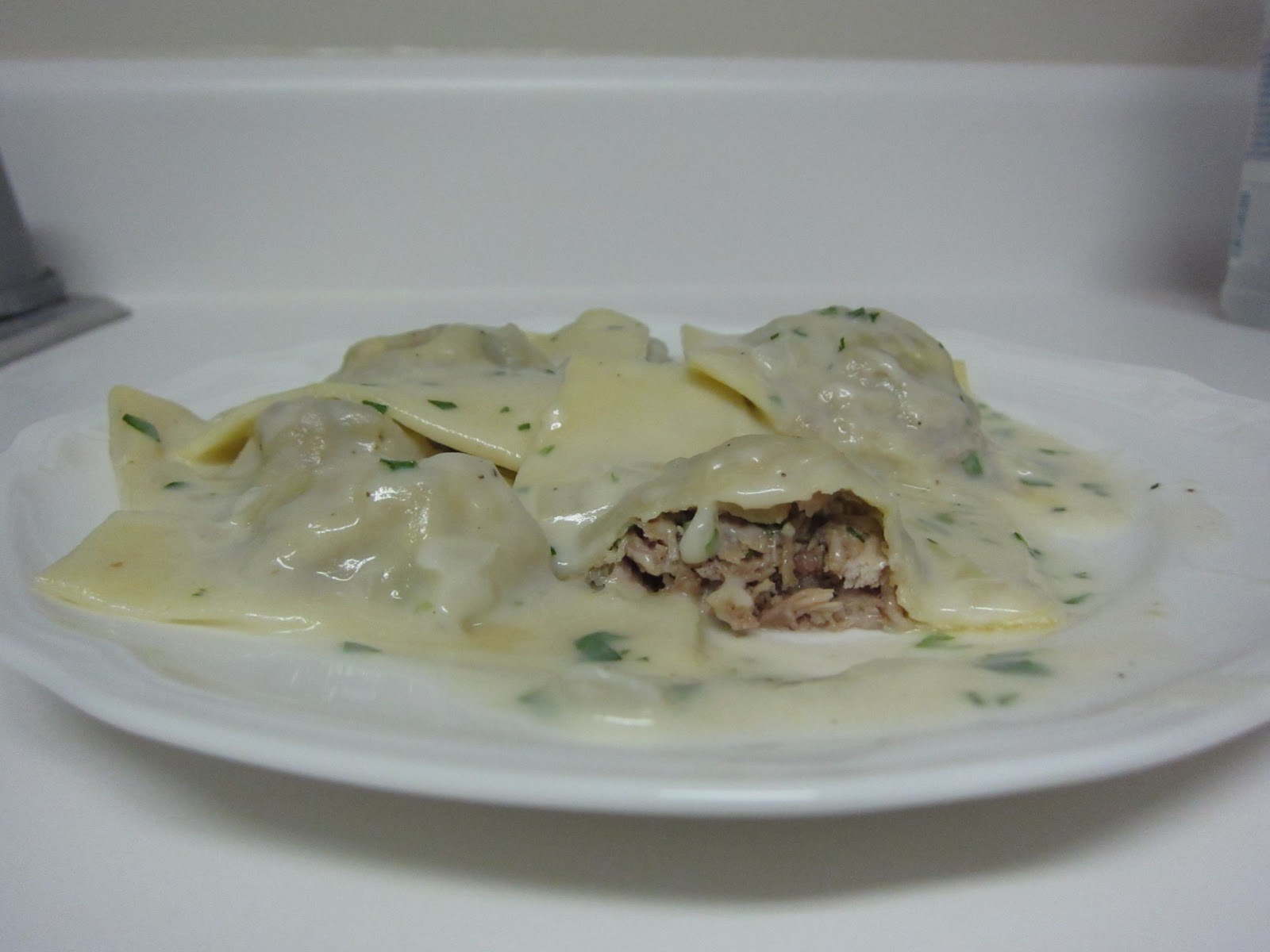 The Saucy Kitchen Thanksgiving ReMix Turkey Cranberry Ravioli