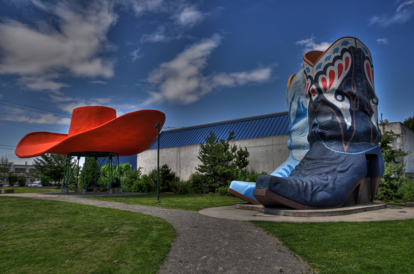 This Life in Ruins cowboy hat and boots now in