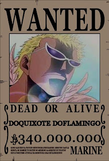 bounty Donquixote Doflamingo schichibukai one piece bounty Donquixote Doflamingo schichibukai one piece