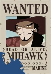 bounty dracul mihawk schichibukai one piece bounty dracul mihawk schichibukai one piece