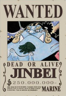 bounty jinbei schichibukai one piece bounty jinbei one piece