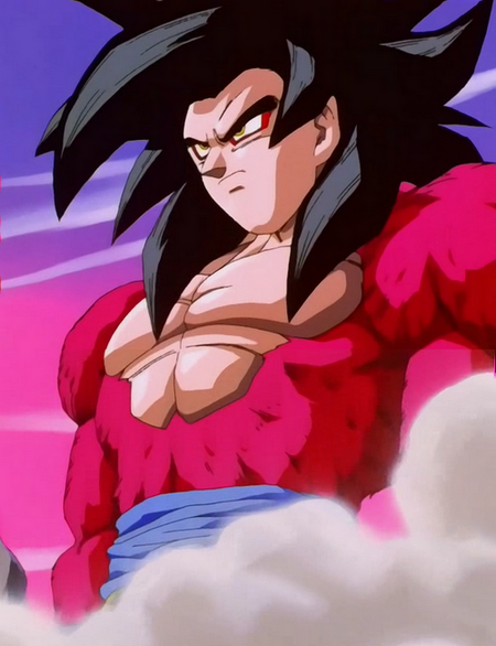 Super Saiyan With Sword. Son Goku Super Saiyan 4