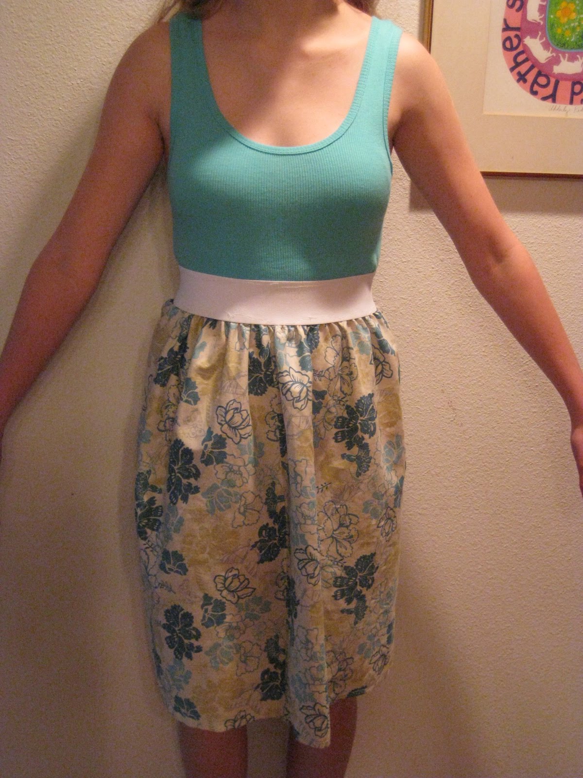 Ruffles and Roses Tank Dress Tutorial