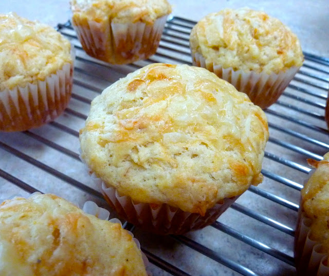 beurrista savory muffins with caramelized onion and gruyère sort of {sms}