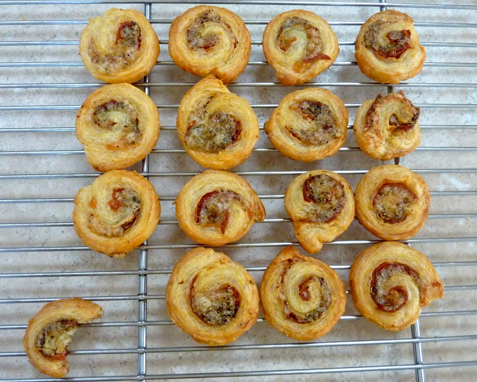 beurrista pepperoni pinwheels