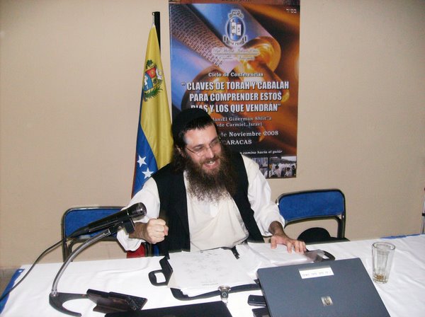 Visita del Rav. DANIEL GINERMAN Shelit"a en Caracas.