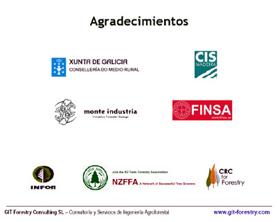 High Value Eucalyptus nitens Model Forest for veneer and sawnwood in agroforestry regime / Bosque Modelo de Eucalyptus nitens para chapa y aserrio en regimen de silvopastoreo / Gustavo Iglesias Trabado, Roberto Carballeira Tenreiro and Javier Folgueira Lozano / GIT Forestry Consulting SL, Consultoría y Servicios de Ingeniería Agroforestal, Lugo, Galicia, España, Spain / Eucalyptologics, information resources on Eucalyptus cultivation around the world / Eucalyptologics, recursos de informacion sobre el cultivo del eucalipto en el mundo