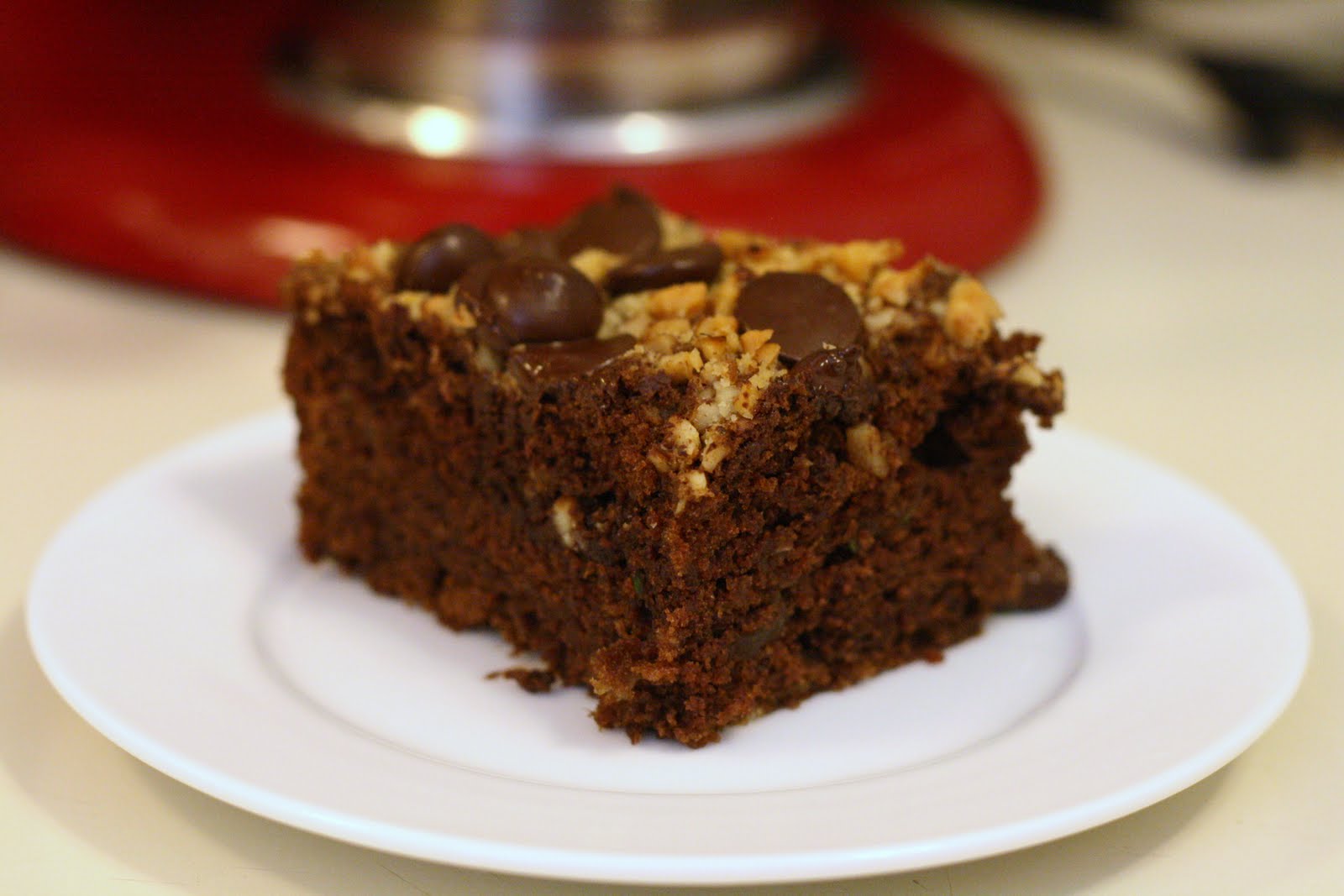 Laine's Recipe Box Chocolate Zucchini Cake