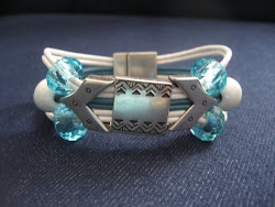 pulseras de cuero y zamak
