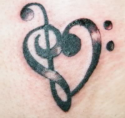 Love Tatoos on Love Heart Music Note Tattoo Image Search Results