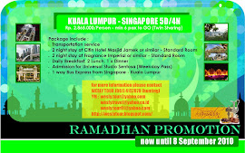 RAMADHAN PROMOTION 5D4N KUALA LUMPUR - SINGAPORE