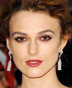 Keira Knightely with make-up picture