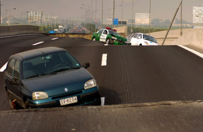 Imagenes del terremoto en Chile