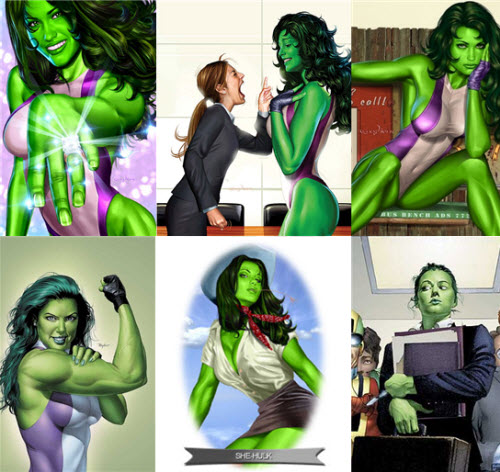 Hulka - She Hulk - Mujer Verde