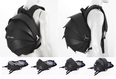 Pangolin: Una original mochila hecha de neumáticos