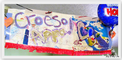 croeso welcome home appa banner kids craft project