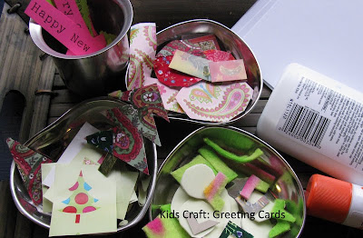 kids crafts christmas cards