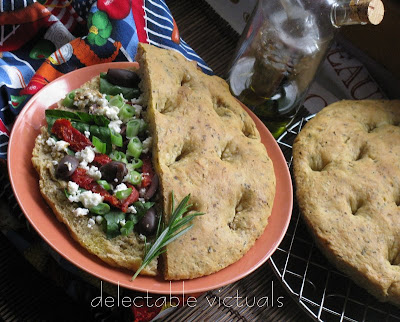 easy recipe Simple Herb Focaccia bread italian