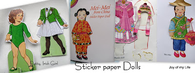 Dover Little Activity Books of Sticker Paper Dolls