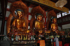 3 Buddas - past, present and future
