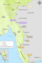 Burmese refugee camps in Thailand