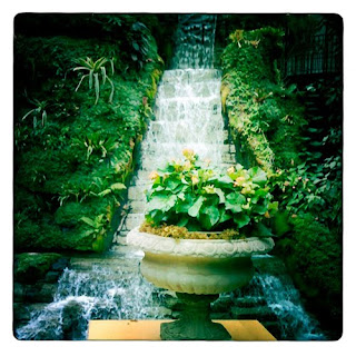 hipstamatic iPhone app waterfall Opryland Resort Nashville
