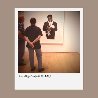 iPhone polaroid, Museum of Modern Art San Francisco