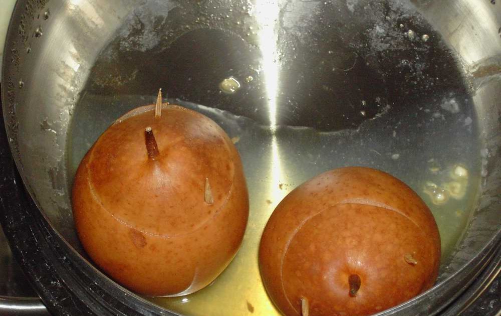 Blessed Homemaker Double Boil Pear with Fritillaria