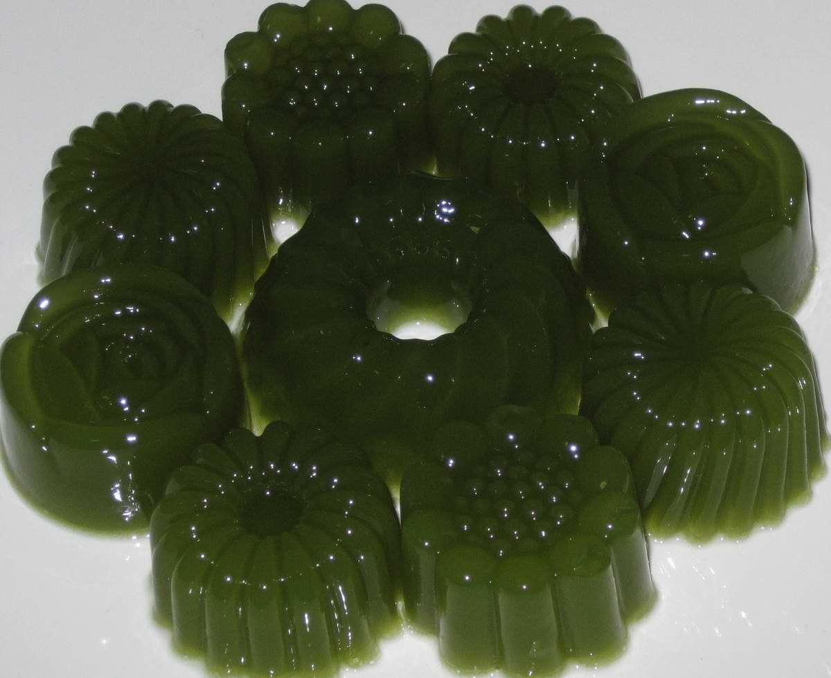 Blessed Homemaker Matcha Konnyaku Jelly