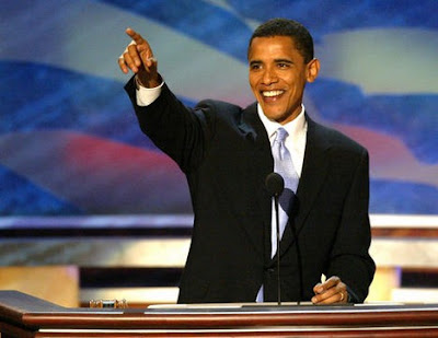 Barack Obama photo : at the convention