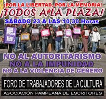 MAÑANA, A LA PLAZA CON LAS MADRES!