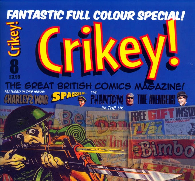 BLIMEY! The Blog of British Comics Crikey! Full colour for the fanzine