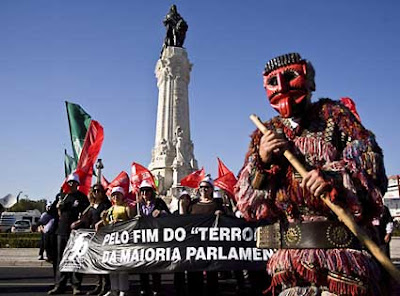 Manif, 13 mar 2009. Foto: Miguel A. Lopes/LUSA Manif, 13 mar 2009. Foto: Miguel A. Lopes/LUSA
