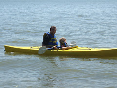 Daddy and Jocelyn kayaking